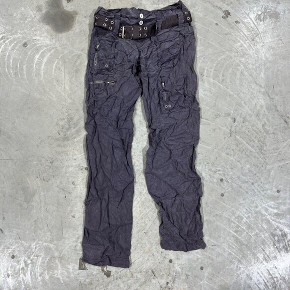 NEW PETE & GRETA by JOHNNY WAS IRON CARGO PANTS SZ 6 - Picture 5 of 5